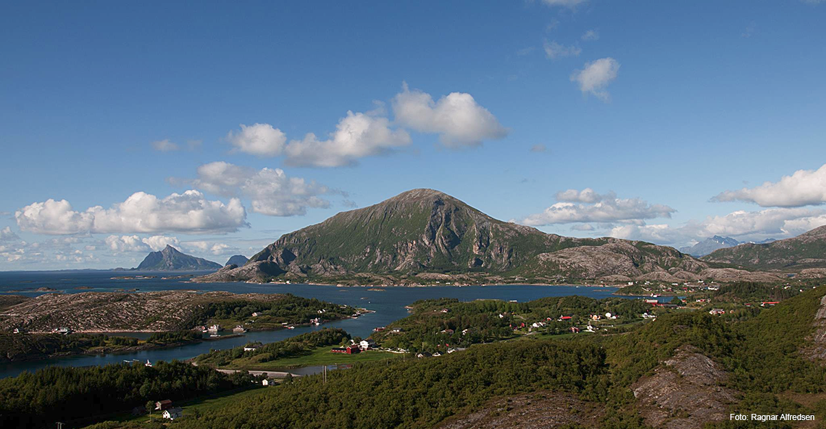 Bildet tatt fra Anfjellet på Onøy